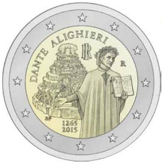 Itālija 2 eiro piemiņas monēta 
