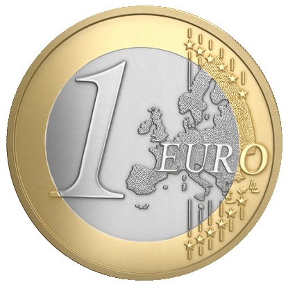 Latvijas 1 eiro monēta, averss