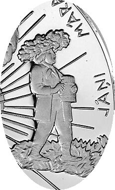 Latvijas 5 eiro Gadskārtu monēta