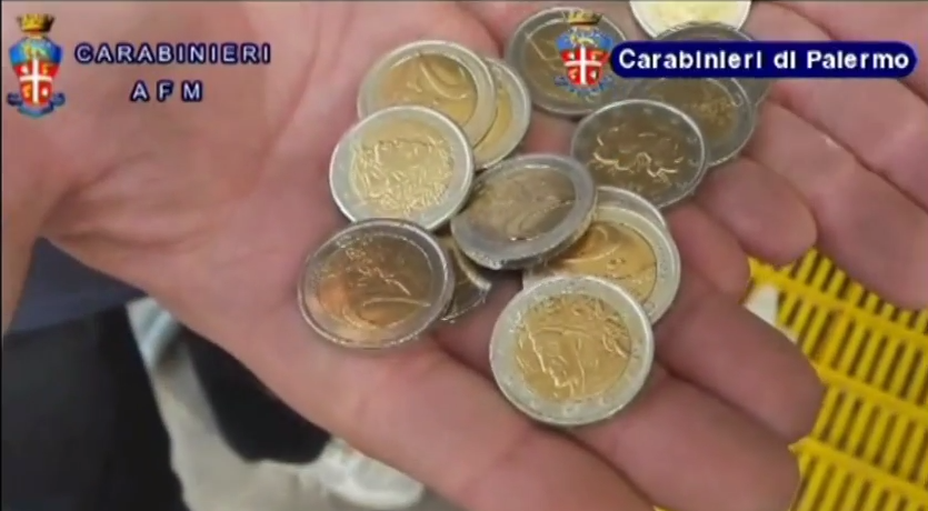 Viltotas Itaļu eiro monētas