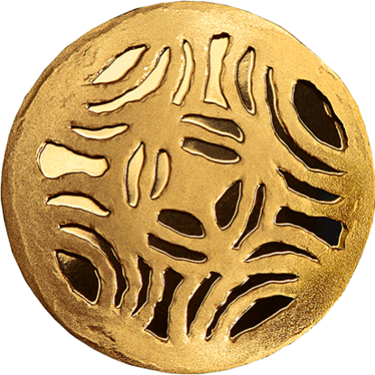 5 eiro monēta zelta saktas ripsakta reverss