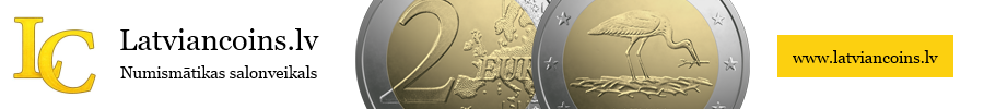 Latvian euro coins