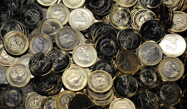 Latvijas 1 eiro monēta 2015. gads