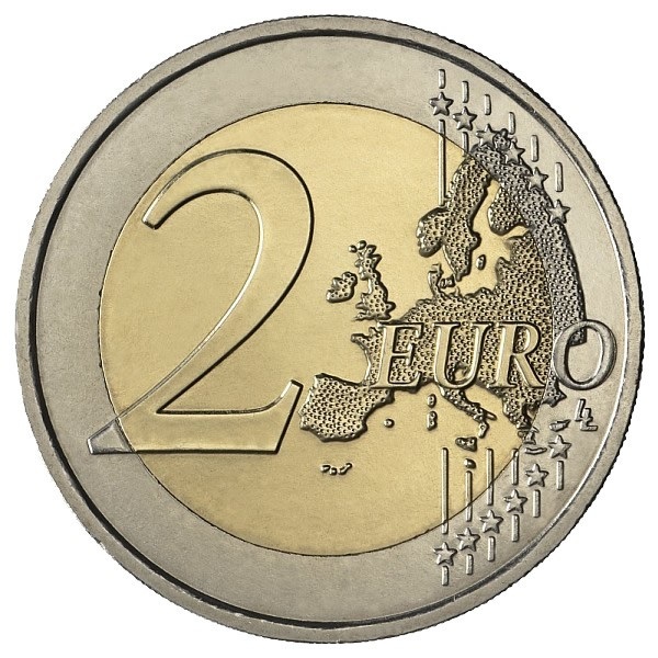 2 eiro apgrozības monētas
