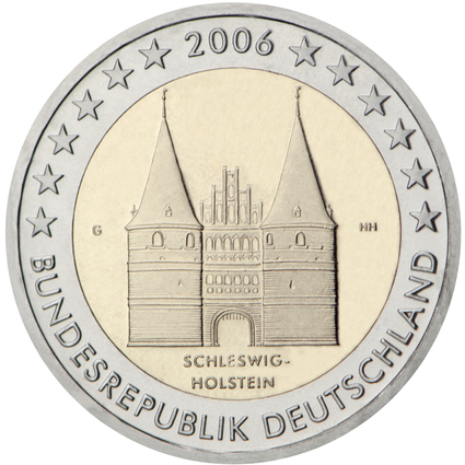 Vācija 2 eiro piemiņas monēta 