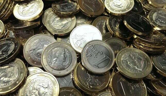 Latvijas 1 eiro monēta