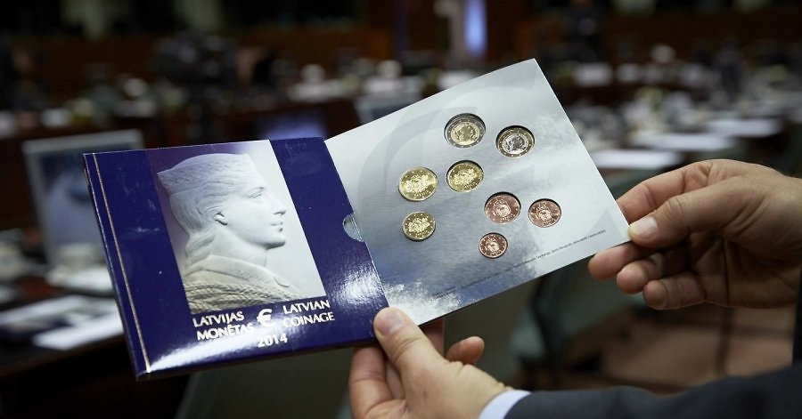 Latvijas monētas 2014 komplekts