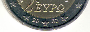 Grieķijas 2 eiro 