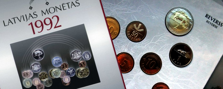 Latvijas monētas komplekti 1992 - 2015