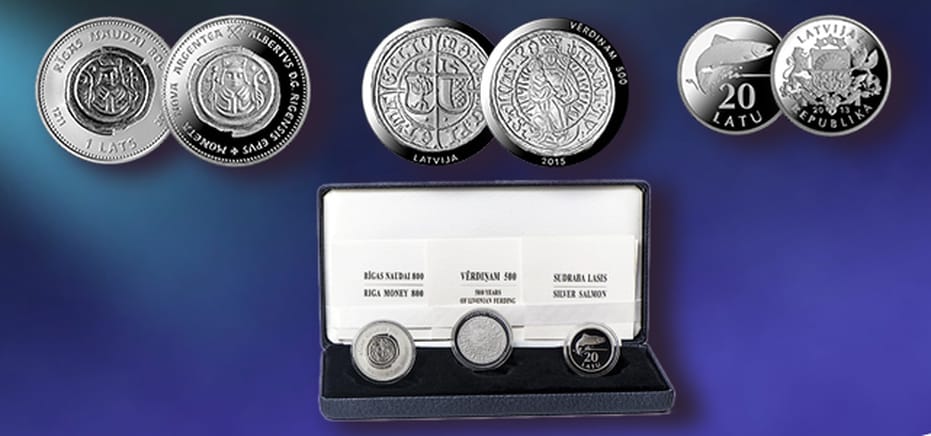 monētu komplekts monētu vēsture